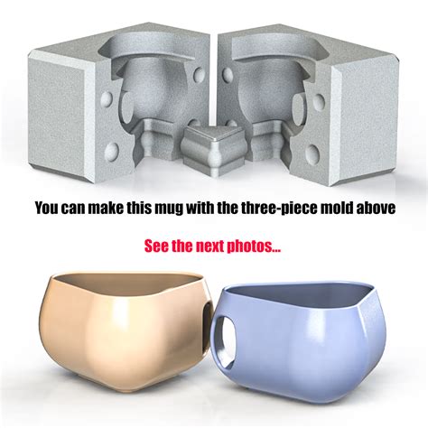 3D Printable Mug Casting Tool for Resin & Plaster - muktibox.com