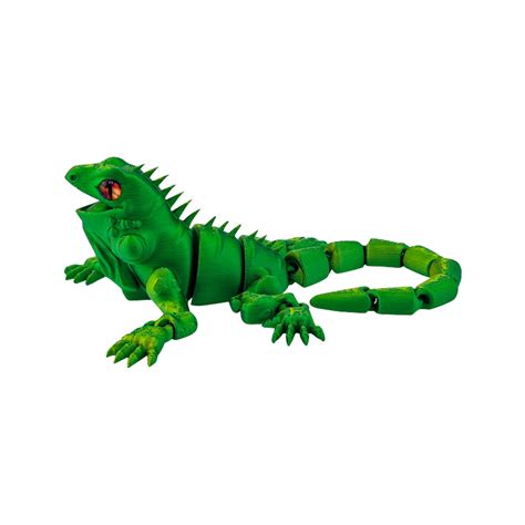 3D Printed chameleon,Flexible Joint Animal lacertid Figurines,Realistic ... - muktibox.com