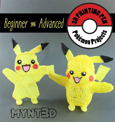 3D Pen Pokémon Projects Beginner and Advanced 3D printing pen beginner