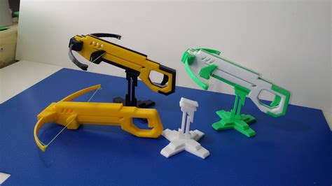 3D Print Model Repeating mini crossbow STL Digital