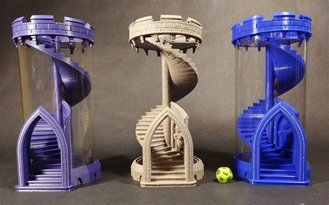 3D Printable Dice Tower