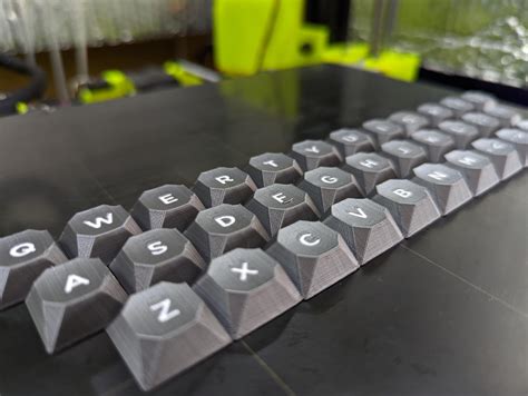 3D Printable Keycaps