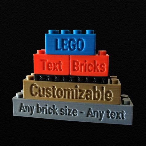 3D Printable Lego Bricks Printable And Enjoyable Learning