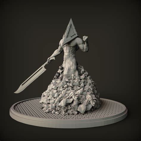 3D Printable Pyramid Head by Dmitriy Rubtsov