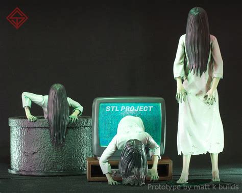 3D Printable Sadako