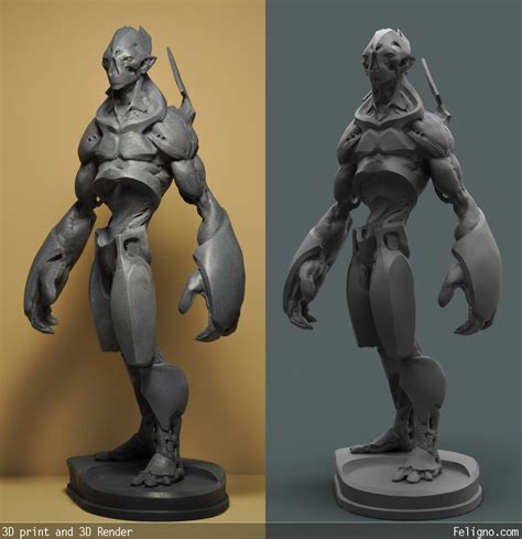 3D Printed Characters on Behance