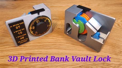 3D Printed Combination Lock YouTube