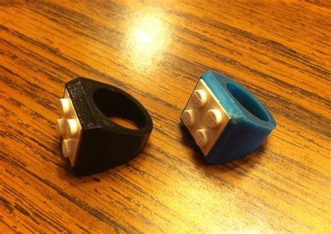 3D Printed Lego Ring Custom Size sites.unimi.it