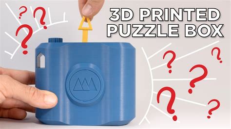 3D Printed Puzzle Box And Lockpick Puzzles Youtube 3D Printable