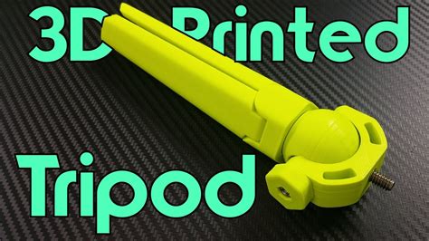 3D Printed Tripod YouTube