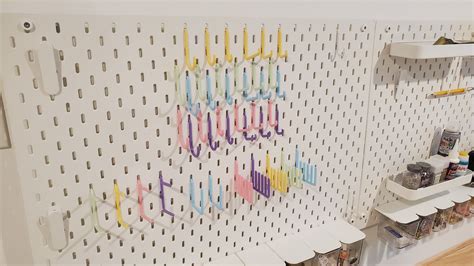 3D Printer Files for IKEA SKADIS Pegboard Hooks and Etsy in 2022