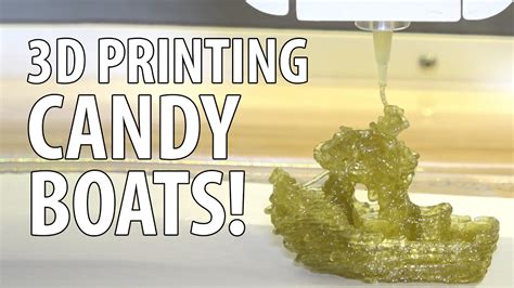 3D Printing a Gummy 3DBenchy with the Magic Candy Factory