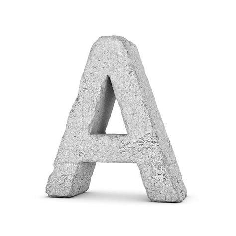 3d Rendering Concrete Letter royalty-free images - muktibox.com