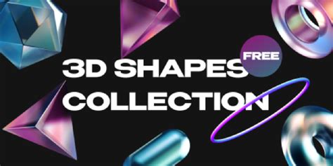 3D Shapes Collection - 90 Abstract Renders - Behance - muktibox.com