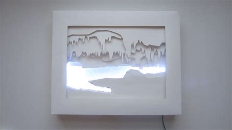 3D Silhouette Light Box Make