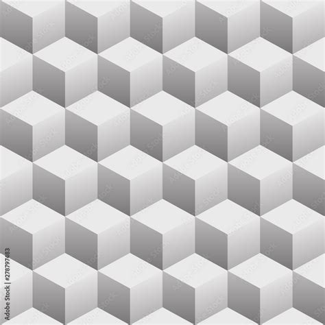 3D Square Pattern Background Stock Vector Image & Art Alamy