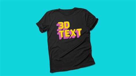 3D T Shirts Trending Designs 2024 Shop on Printerval