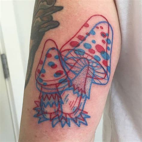3D Tattoos Red Blue Printable Computer Tools