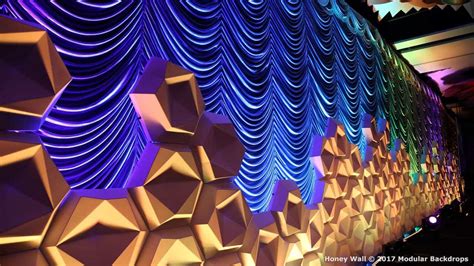 3D Wall Panels for Stage Backdrops | Modular Backdrops USA - muktibox.com