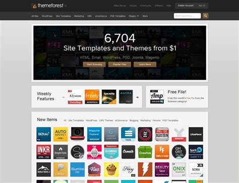 3D Website Templates ThemeForest