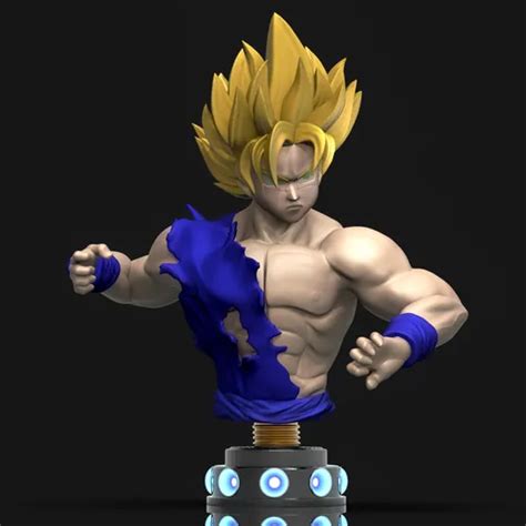 3D file Son Goku Young・3D printing template to download・Cults