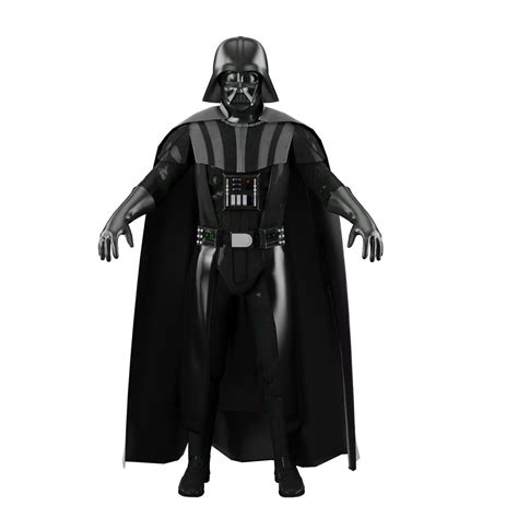 3D model animated Darth Vader CGTrader