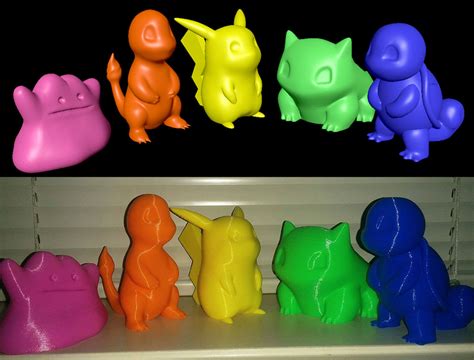 3D printed Pokemon! by ThePreed on DeviantArt