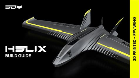 3DBlackbox Helix Build Guide 3D printed FPV Wing YouTube