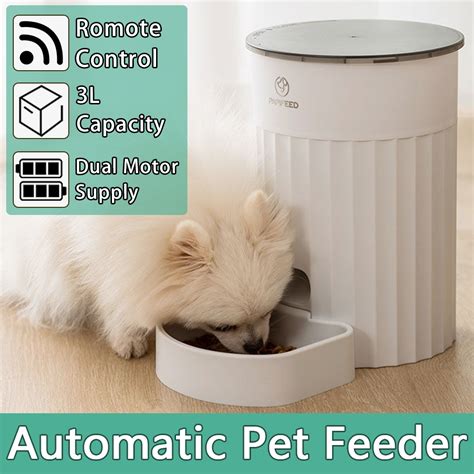 3L Modern Durable Automatic Dog & Cat Feeder with Camera WiFi … - coolestguyplanet.net