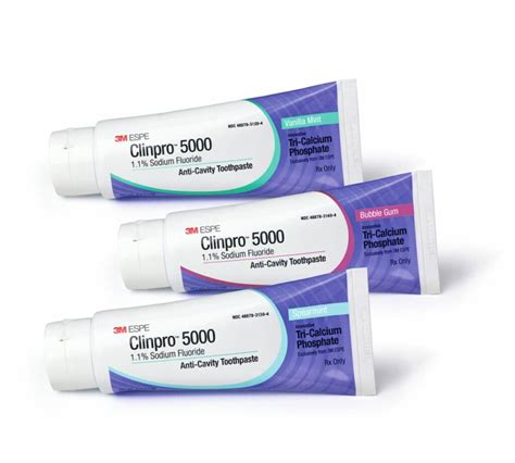 3M™ Clinpro™ 5000 1.1% Sodium Fluoride Anti-Cavity Toothpaste, …