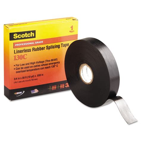 3M Scotch 130C Linerless Rubber Tape - Power and …