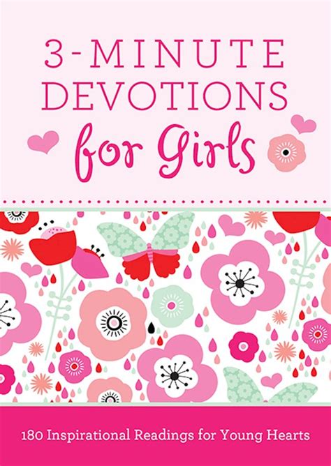 Read Online 3Minute Devotions For Girls 180 Inspirational Readings For Young Hearts By Janice Hanna