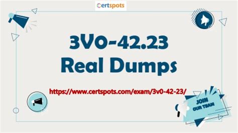 3V0-42.23 Dumps