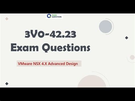 3V0-42.23 Exam