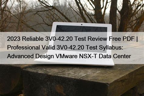 3V0-42.23 PDF Testsoftware