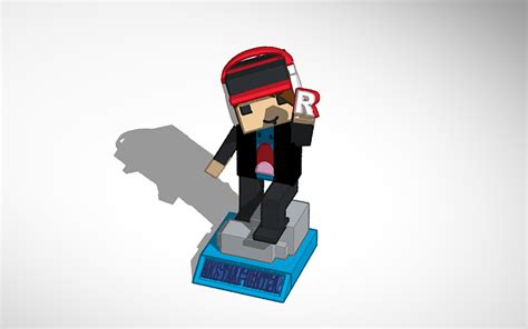 3d Design Mkstarfighter Roblox Blocky Version Thank You For
