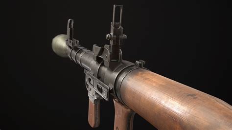 3d Model Weapon Rpg 7 Game Ready Cgtrader