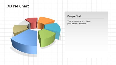 3d Pie Chart Diagram For Powerpoint Slidemodel