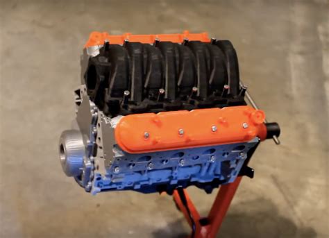 3d Print V8 Engine