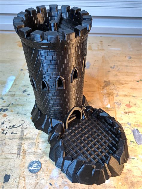 3d Printable Dice Tower