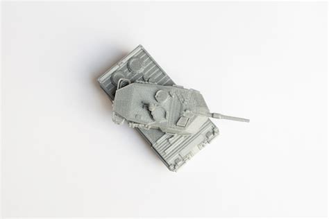 3d Printed Leopard Tank Simple Model Kit By Formbyte Pinshape