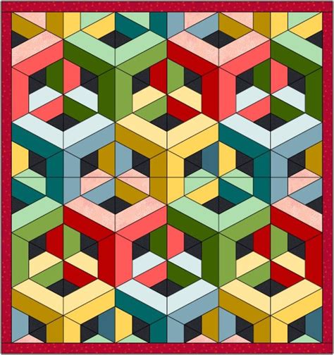 3d Quilt Pattern