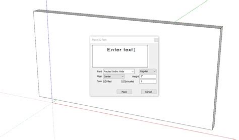 3d Text not working properly - SketchUp - SketchUp Community