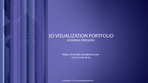3d Visualizer Portfolio Template