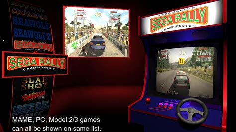 3d arcade mame front end