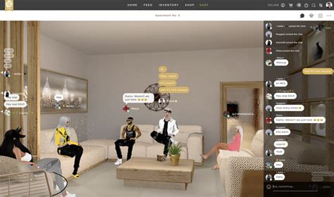 3d chat rooms with avatars virtual world