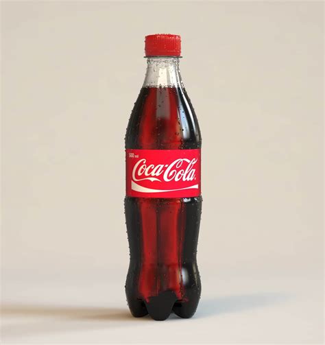 3d coke bottle illustrator