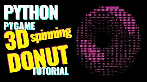 3d Donut Animated In Javascript Youtube Donut Math - Donut Math