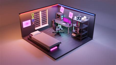3d game private room 2