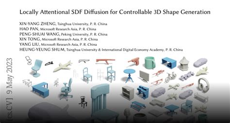 3d generation.  🌟 Papers are organized by different 3D representations: Mesh, SDF (Signed...